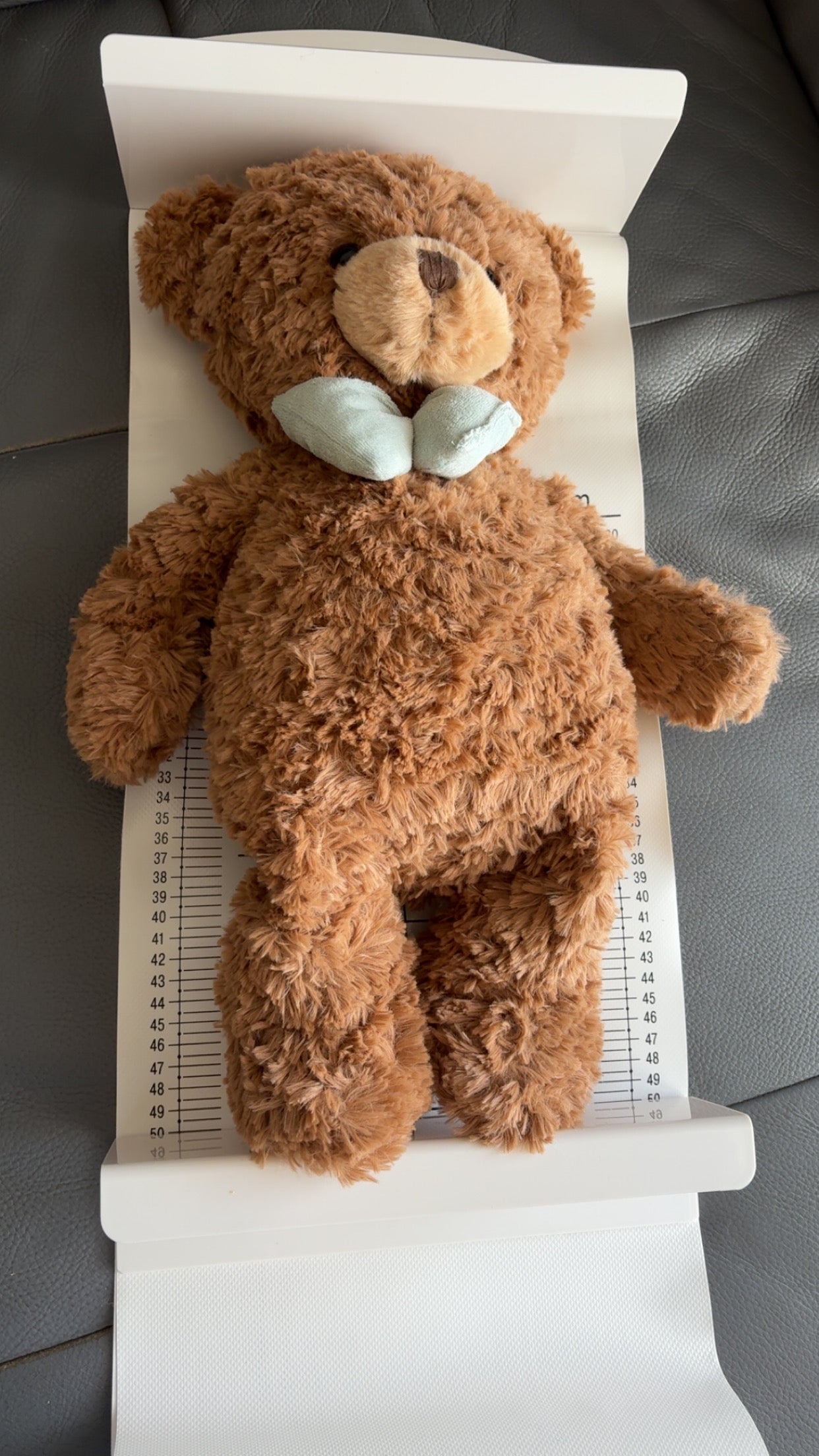 Peluche au poids et à la taille de bébé